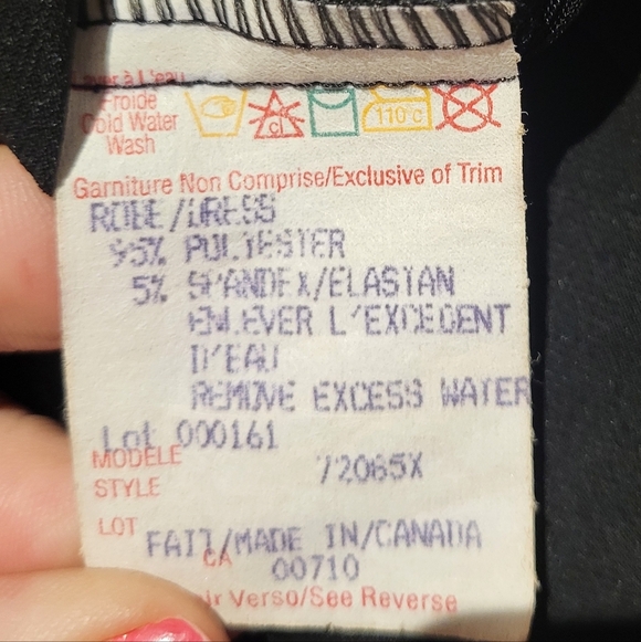 Joseph Ribkoff Black Long Sleeve Dresse - Picture 3 of 4